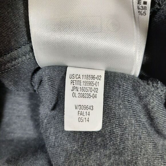 Banana Republic Women's Sweatshirt Size Small Jersey Buttoned Ribbed Shawl Neck - Picture 13 of 14